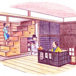 第12回　階段箪笥（たんす）は、機能と美を併せ持つ究極の造り付け家具。