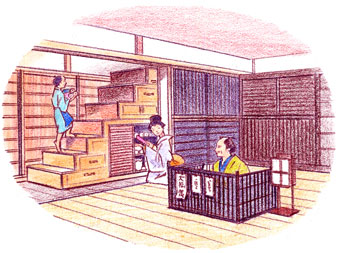 第12回　階段箪笥（たんす）は、機能と美を併せ持つ究極の造り付け家具。
