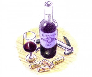 第32回　ボトルワインの栓は、なんといってもコルクが一番。