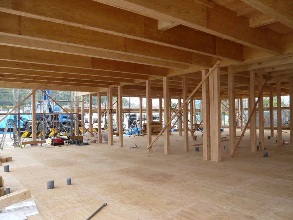 木造建築の現場