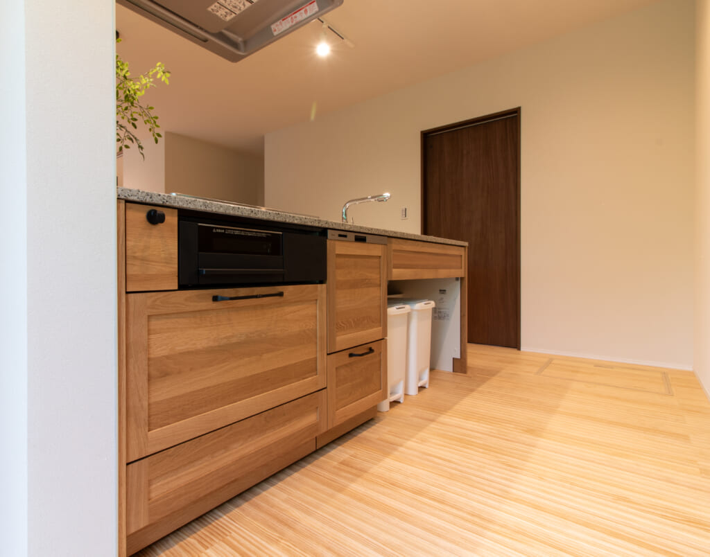 組み込み型のゴミ箱