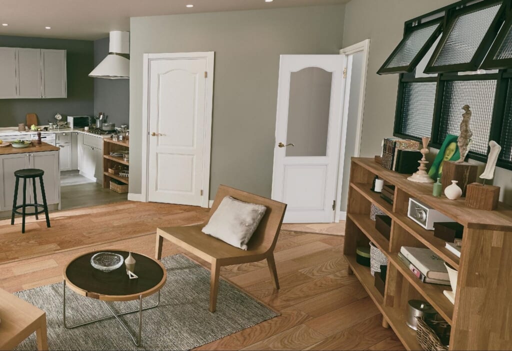 洋風スタイルの部屋に合うデザインの建具