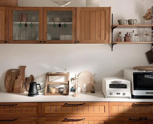 朝の光が美しいキッチン