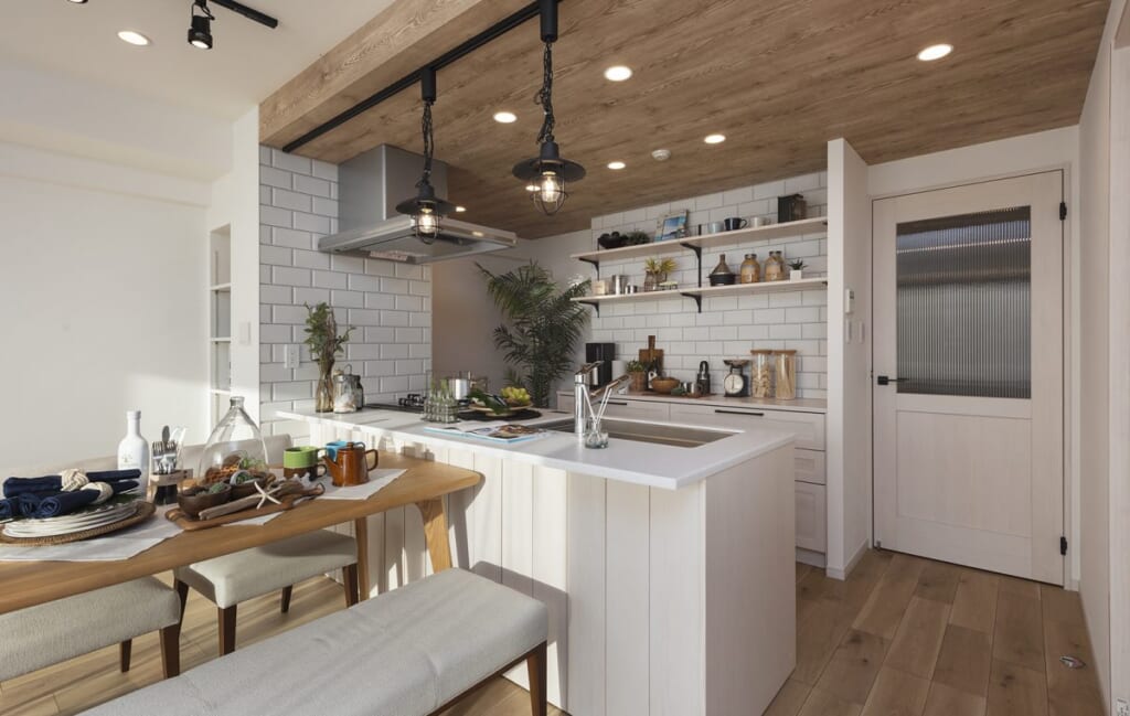 カフェスタイルのインテリア