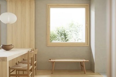 無垢の木の内窓「MOKUサッシ」