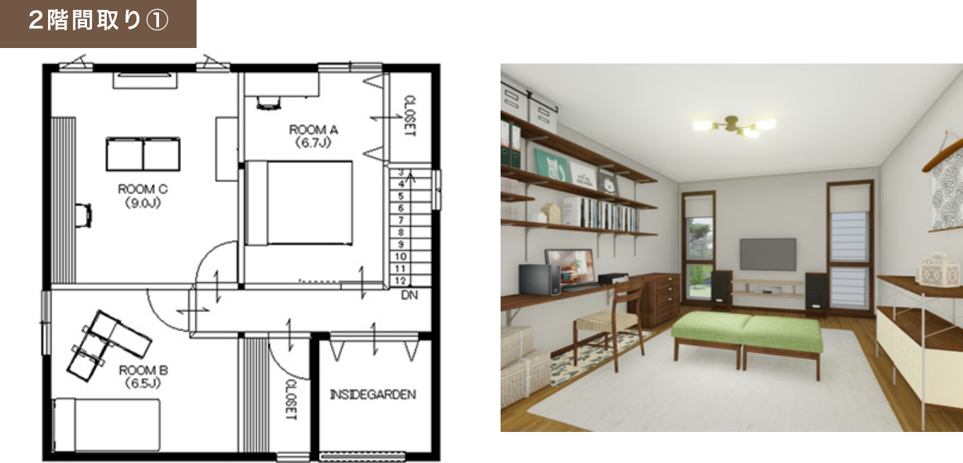 2階間取り①