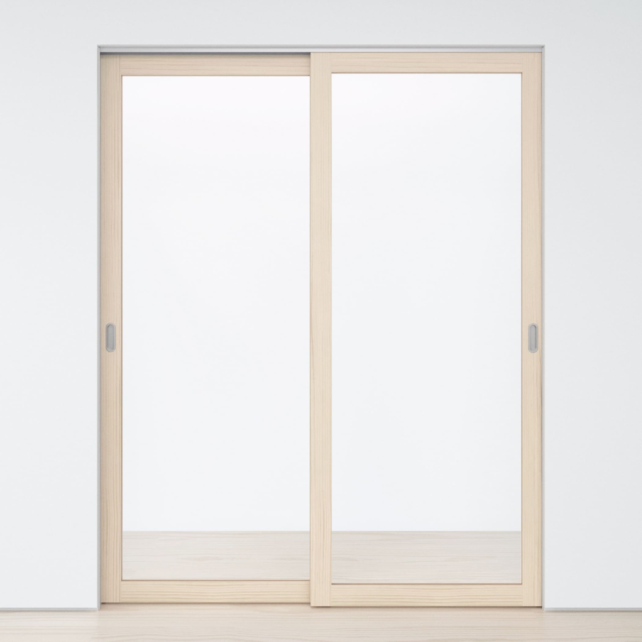 Bypass sliding door（引き違い戸）/ 下地枠・固定枠