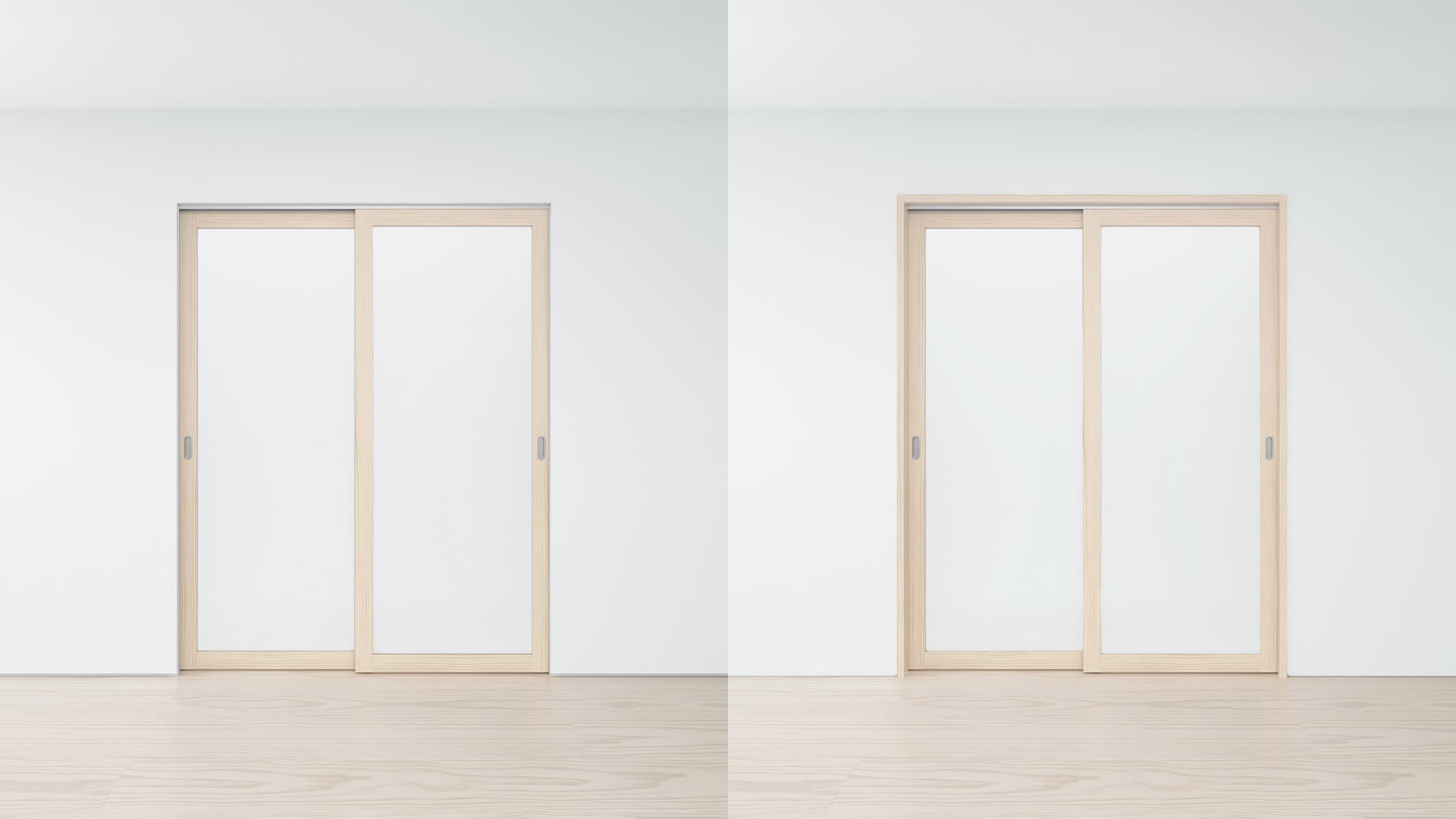 Bypass sliding door（引き違い戸） 
/ 下地枠・固定枠 image 3