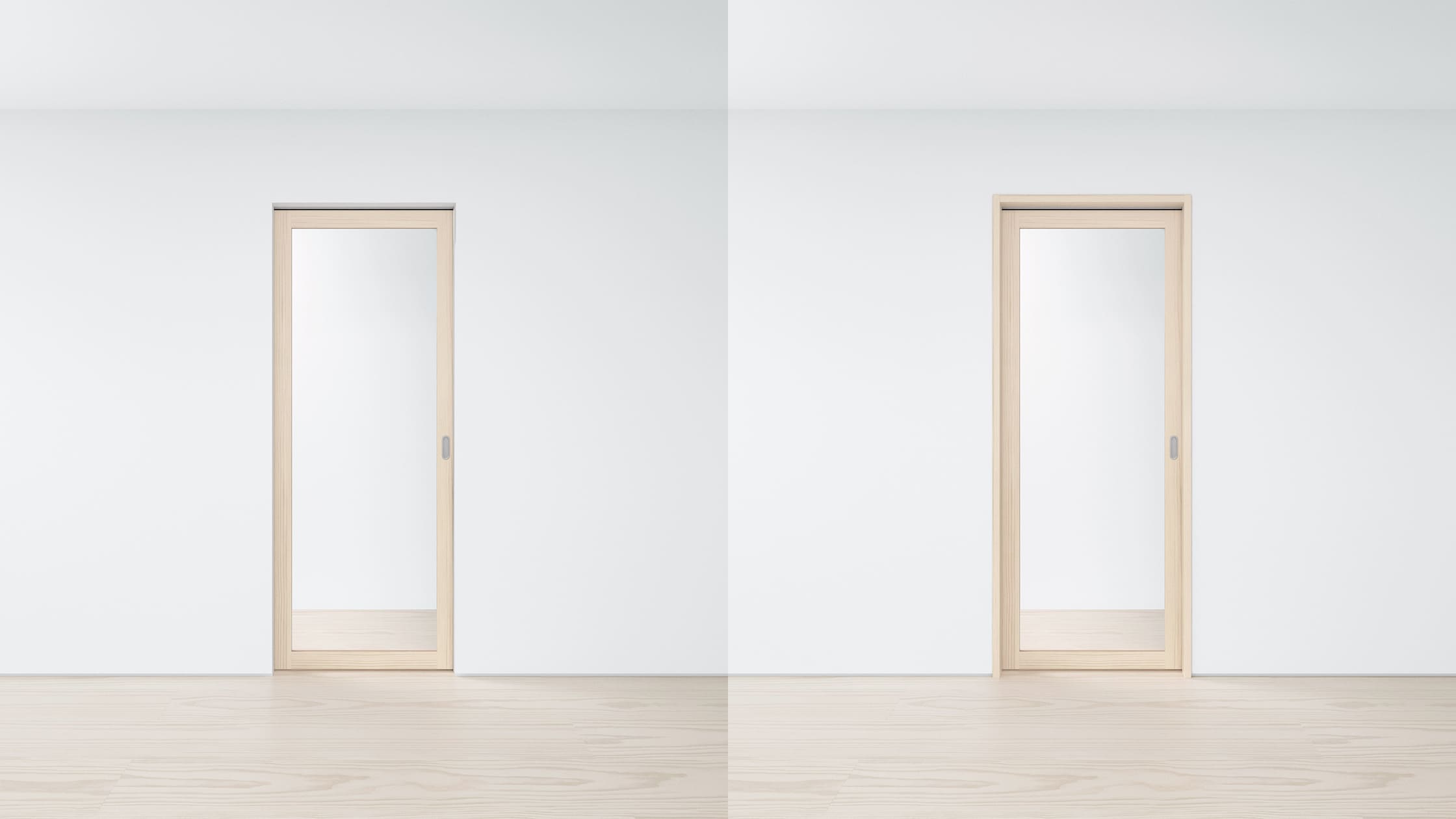 Single sliding door（片引き戸）
/ 下地枠・固定枠 image 2
