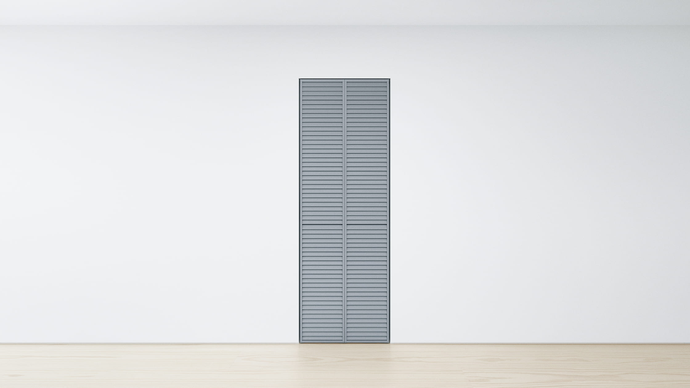 Louvered double door closet 
/ 下地枠・固定枠 image 1