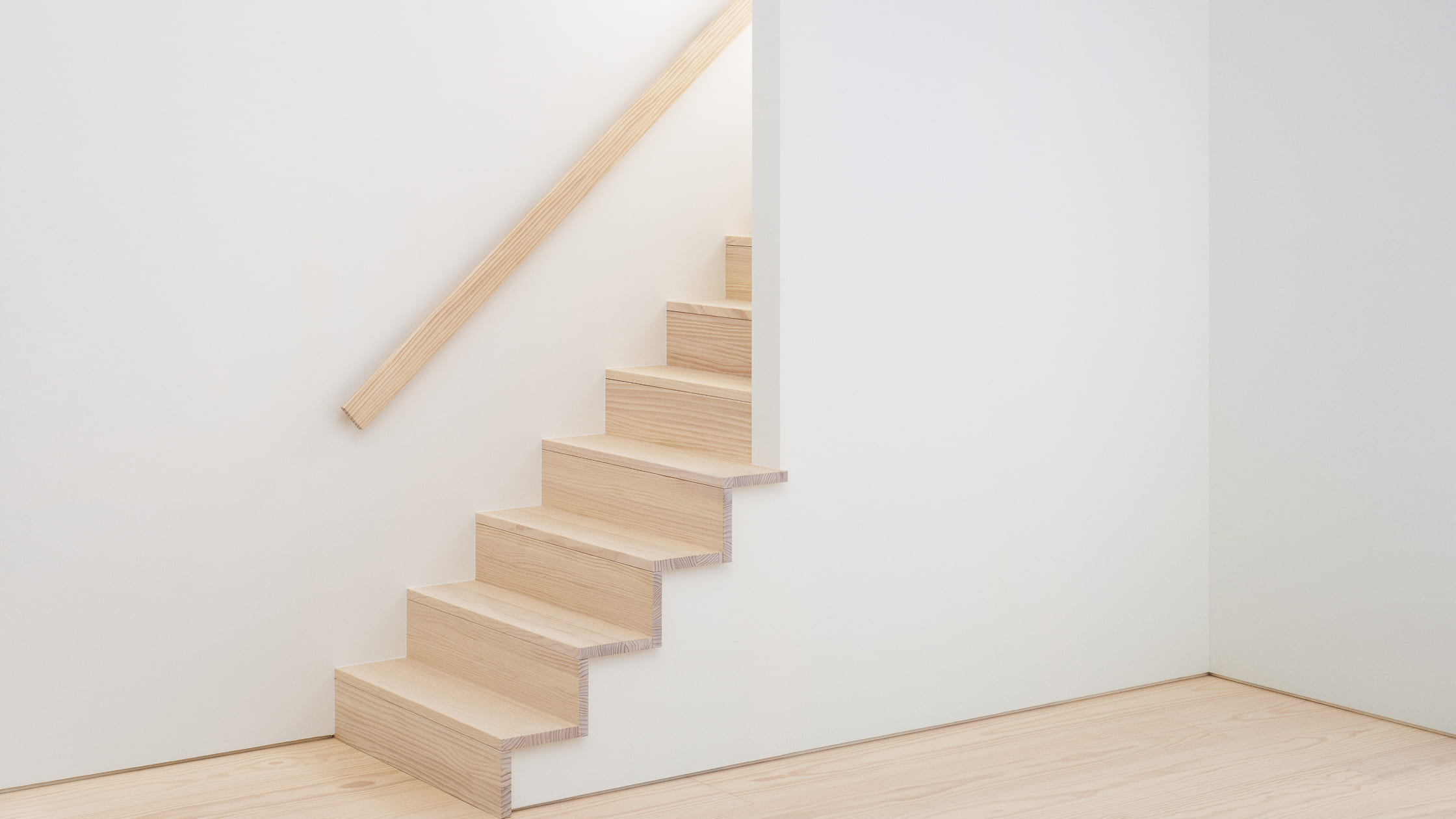 Wooden stairs 
/ 階段 image 1