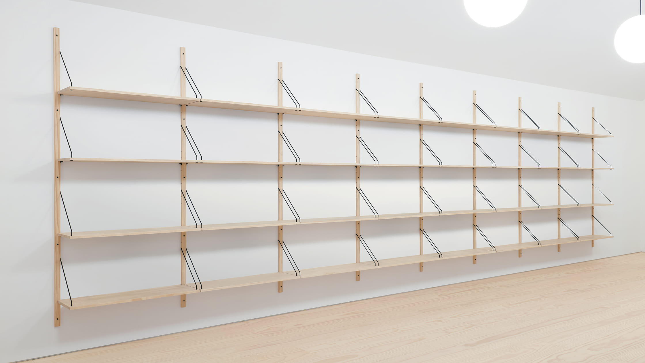 Wooden shelving system 
/ ウッド シェルフ システム image 4