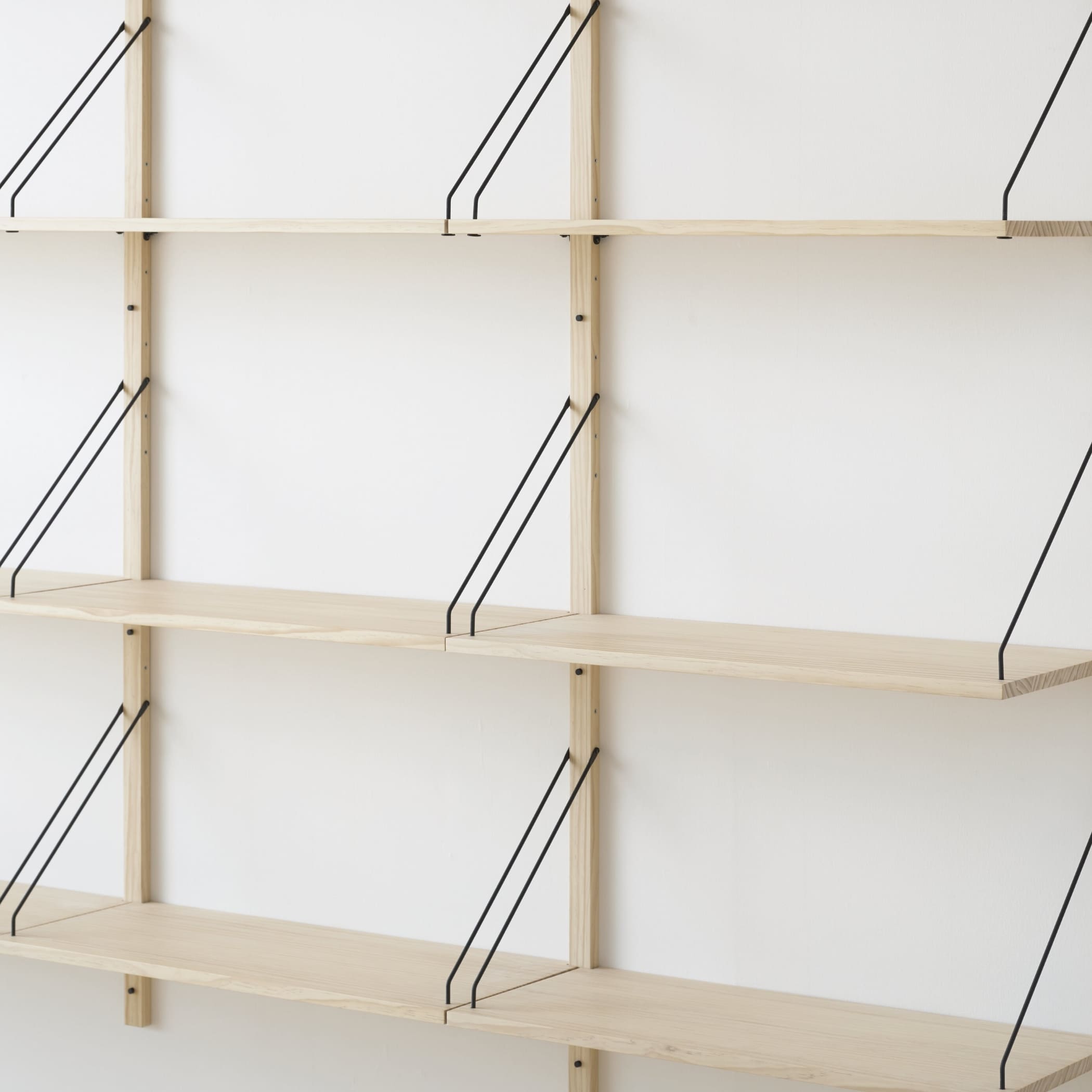 Wooden shelving system / ウッド シェルフ システム