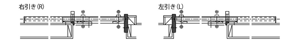 幅広アウトセット片引き戸 上吊りタイプ Woodone 幅広アウトセット片引き戸 上吊りタイプ Woodone