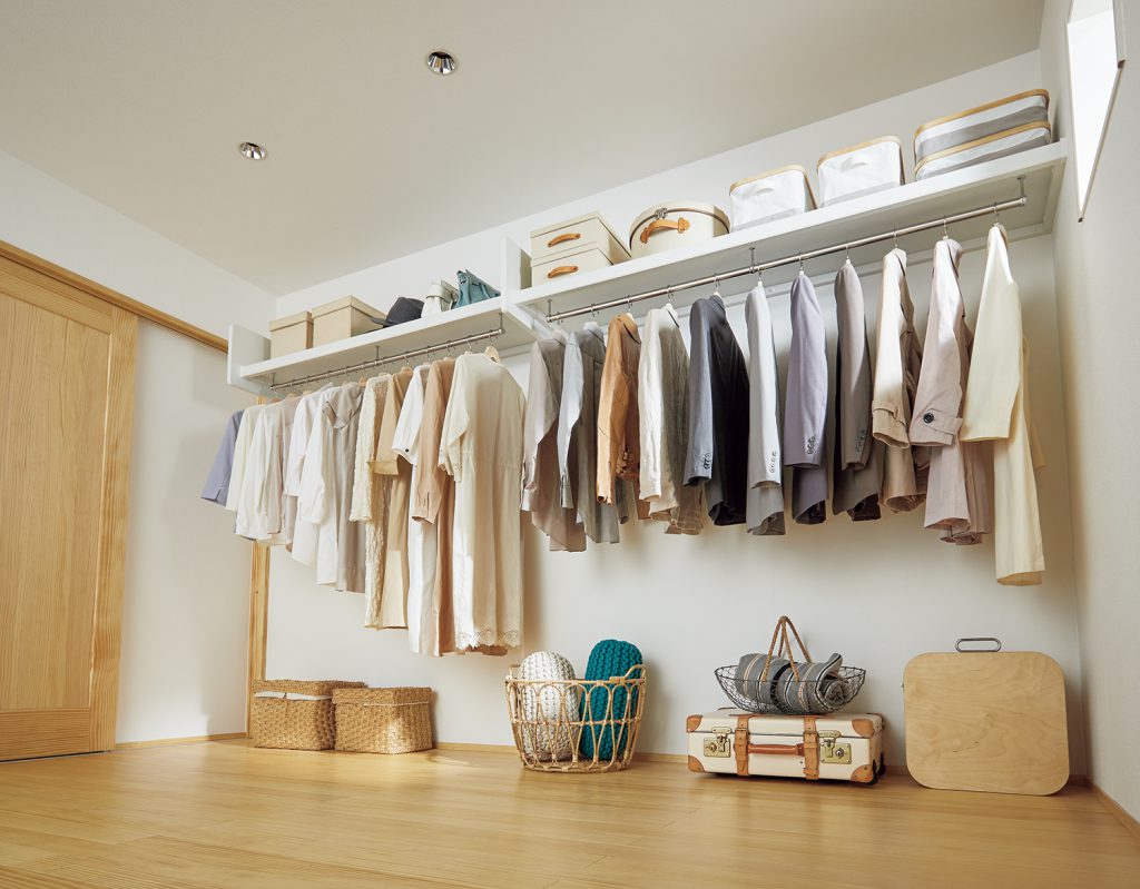 間取りで叶える、すっきりとした暮らし。