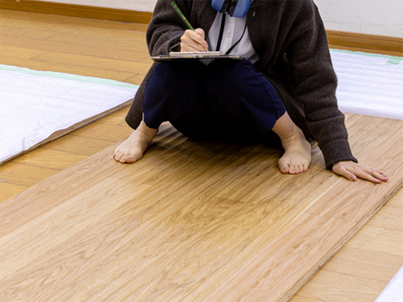 ウッドワン 文教施設店舗用床材 KITOIROフローリング（BASICパターンバリエーション）RANDOM 