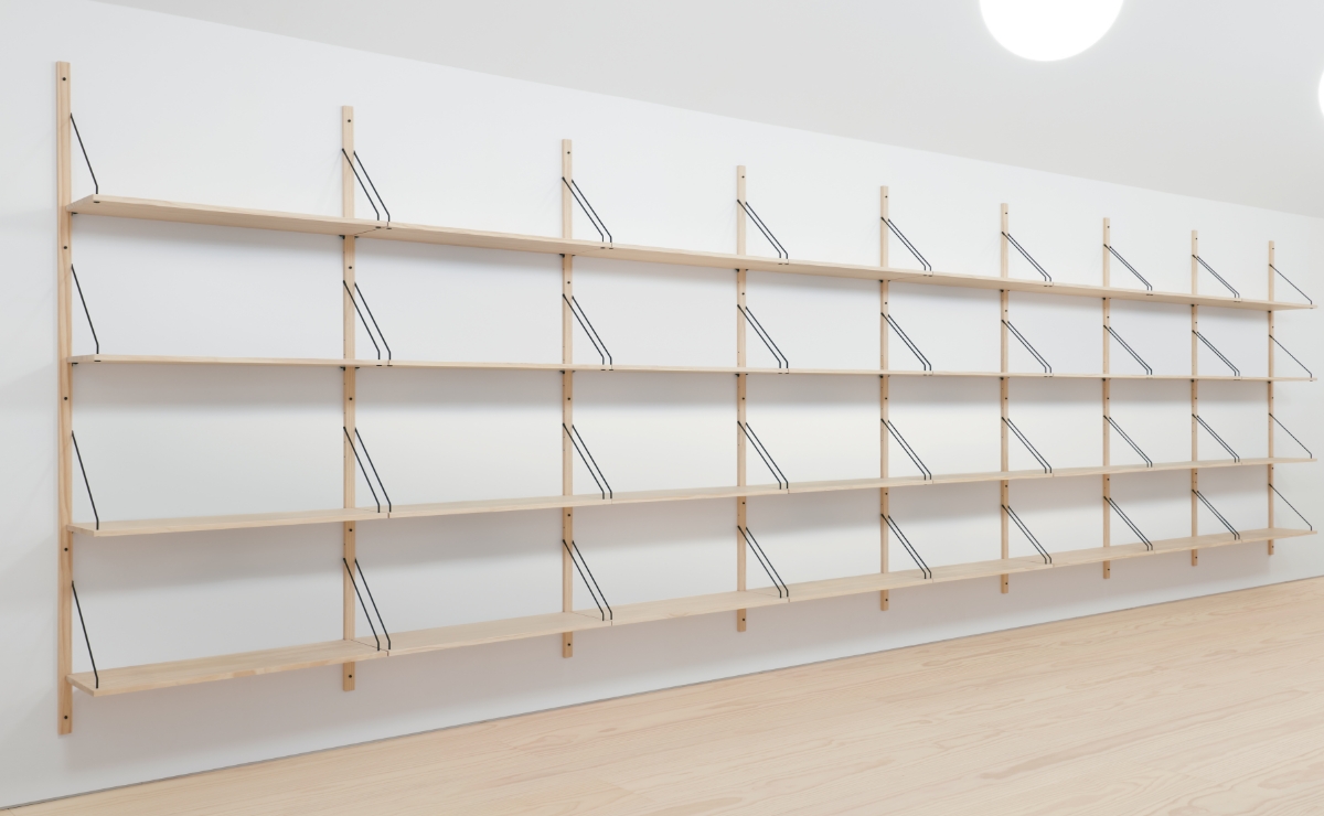 WOODEN SHELVING SYSTEM