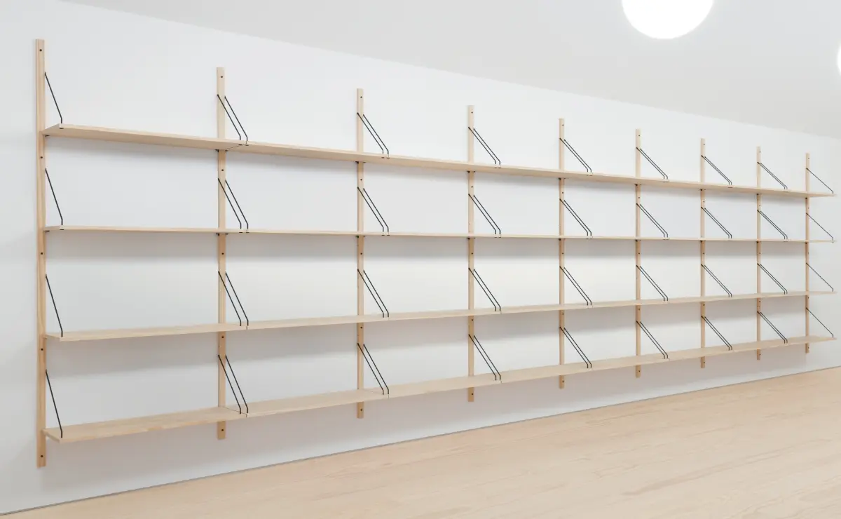 WOODEN SHELVING SYSTEM