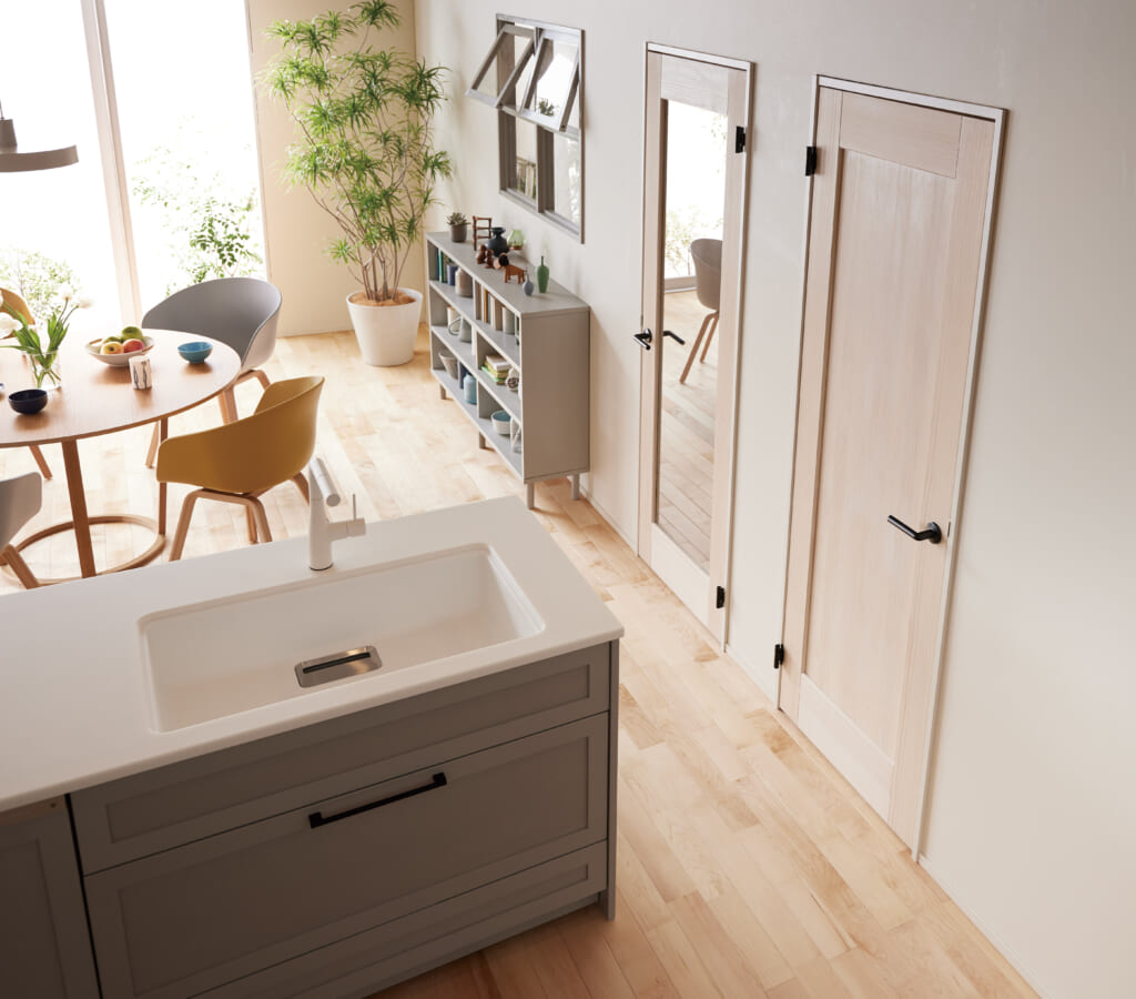 自然素材の温もりと、大人の余白を。