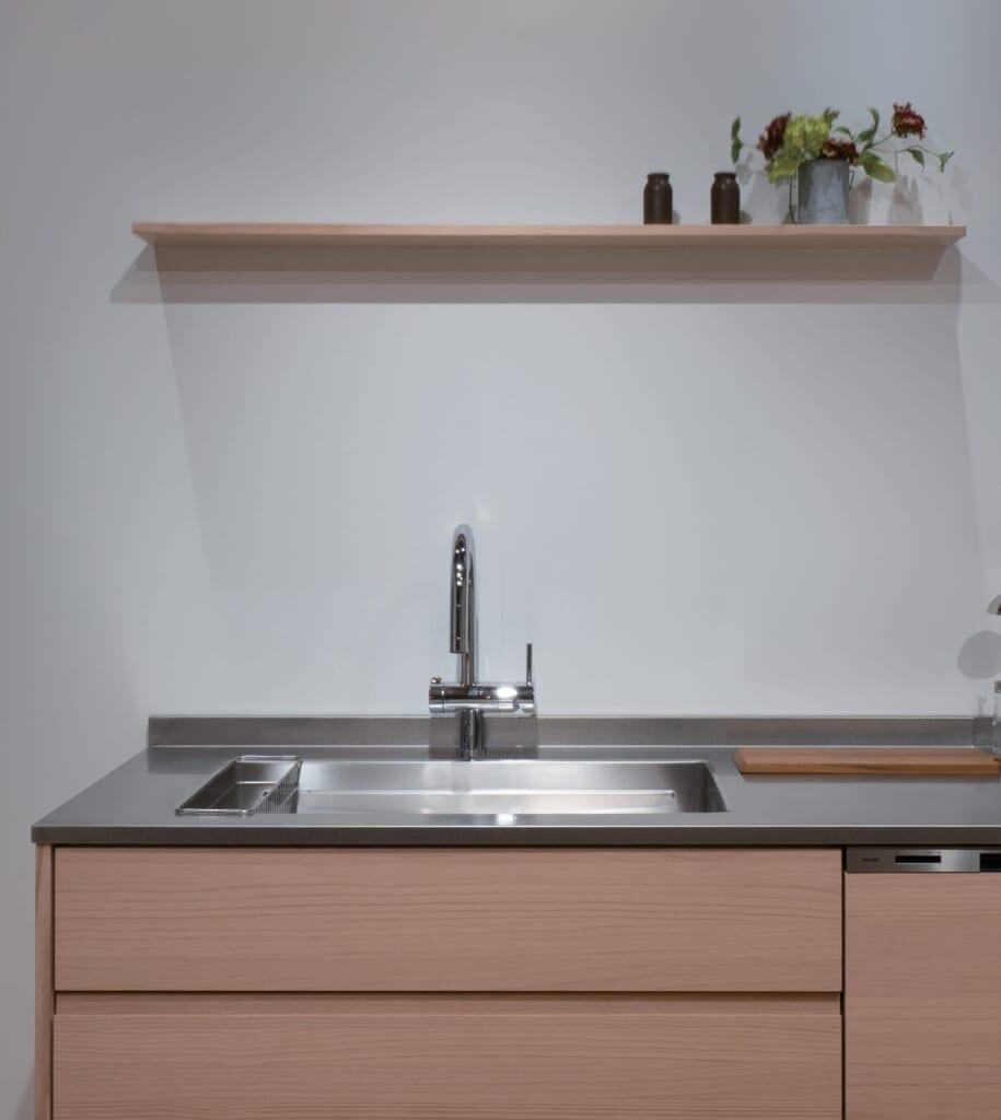 金具が見えない収納棚,飾り棚,キッチン収納