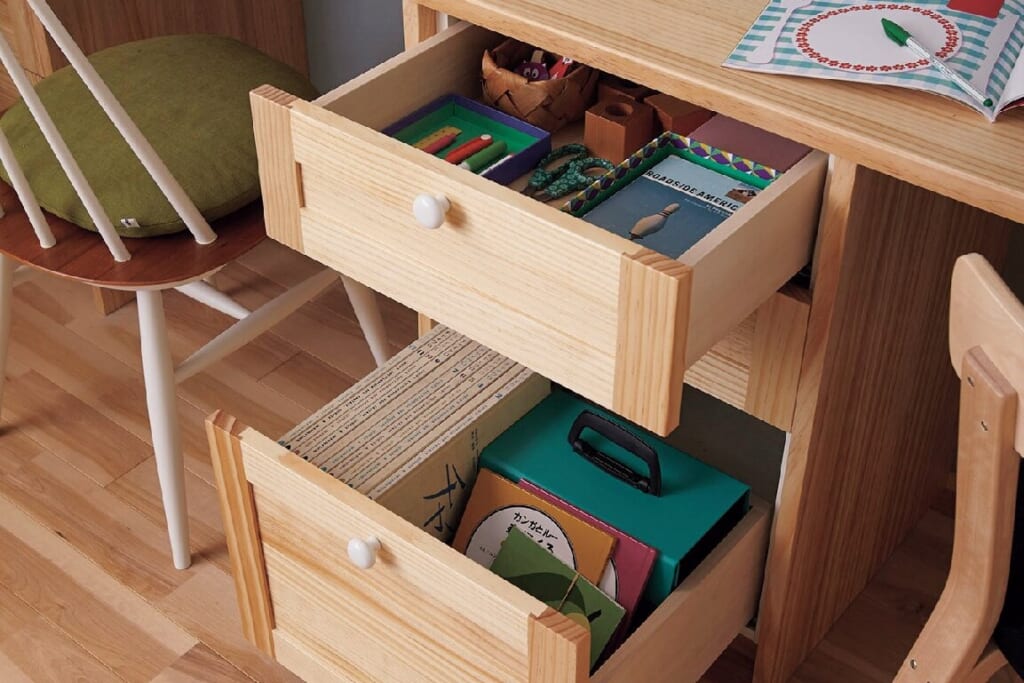 引き出し収納,子供部屋,収納,子供勉強机