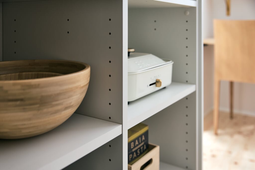 調理家電,収納,パントリー収納,棚収納