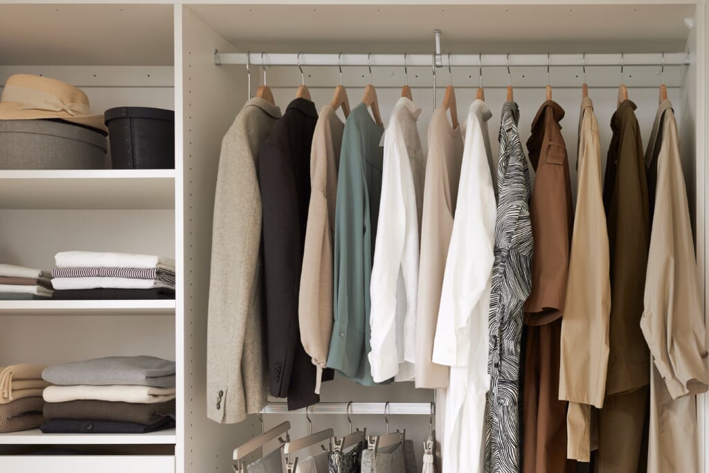 寝室.クローゼット収納,システム収納