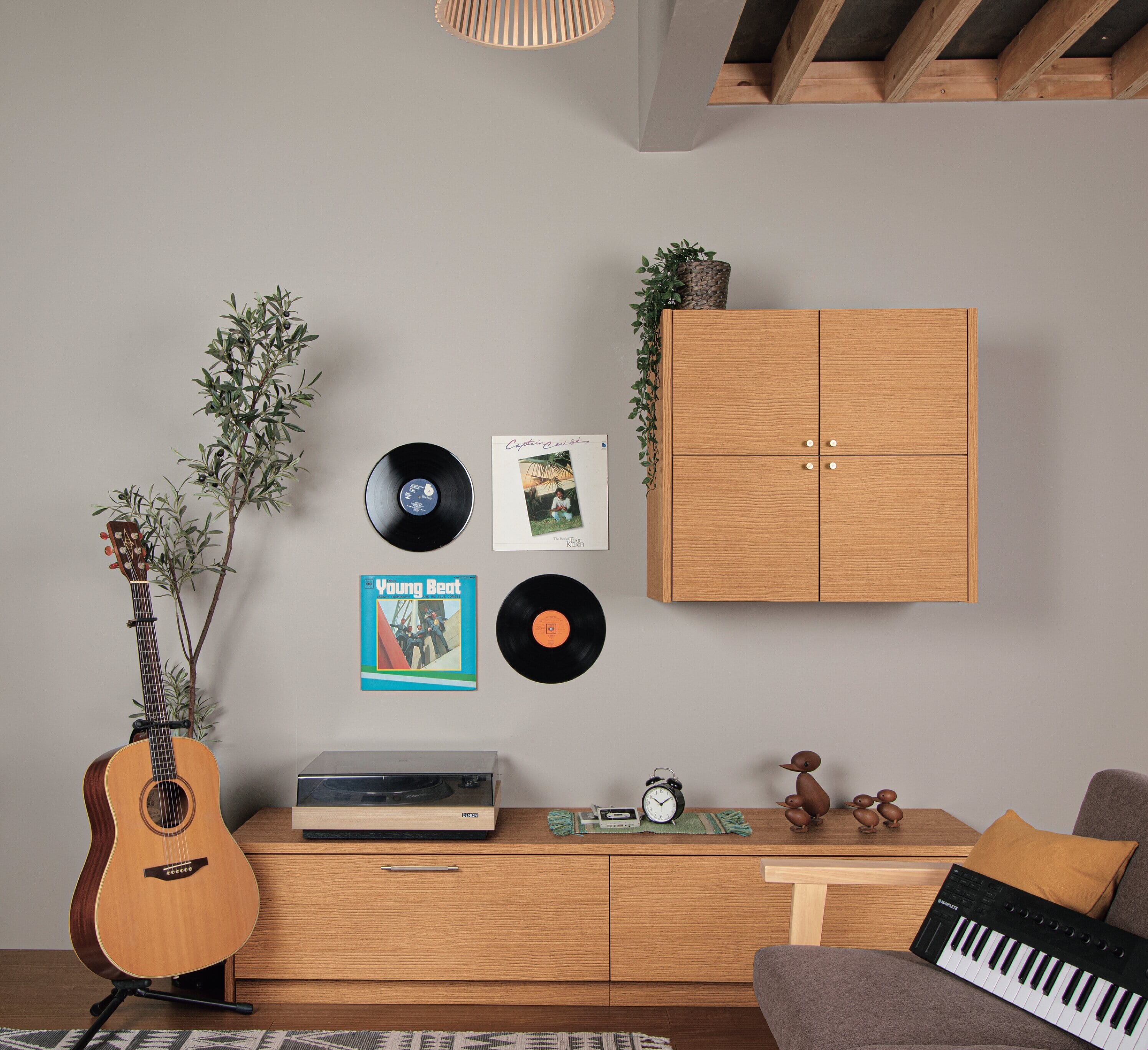 趣味室,音楽部屋,収納