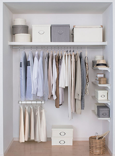 棚受けレールセット｜収納｜WOODONE